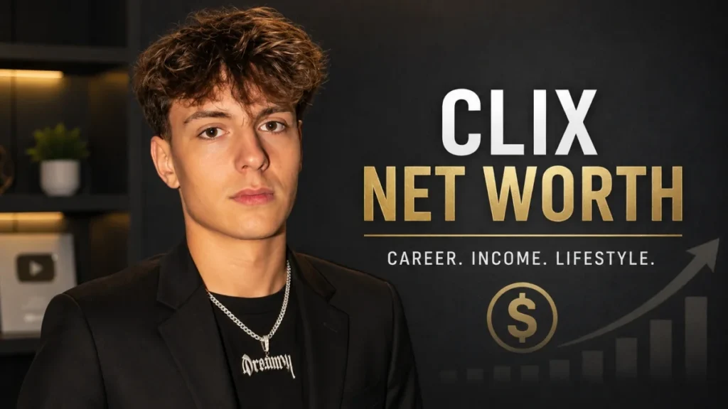 Clix Net Worth image showing professional gamer Clix in a luxury outfit representing his career, income, lifestyle, and estimated wealth