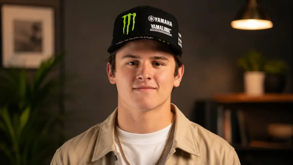 Haiden Deegan smiling in a casual outfit for the Haiden Deegan Net Worth