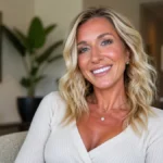 Kalee Rogers smiling in a modern indoor setting featured in a Kalee Rogers Net Worth