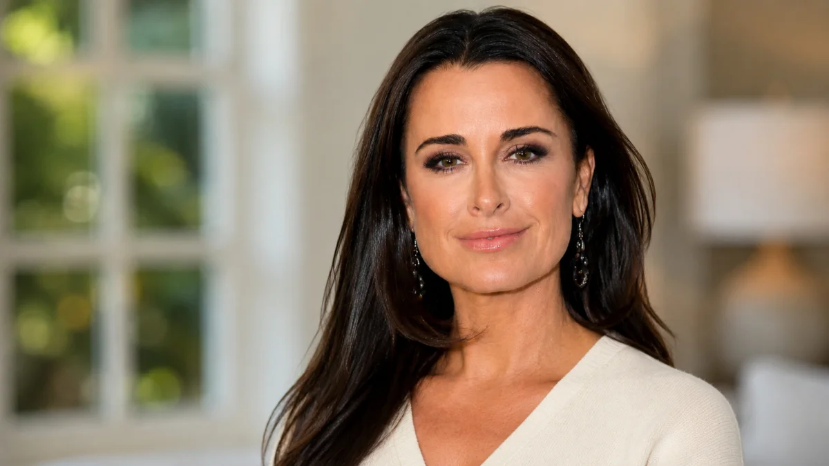 Kyle Richards early life portrait – Kyle Richards Net Worth and childhood background