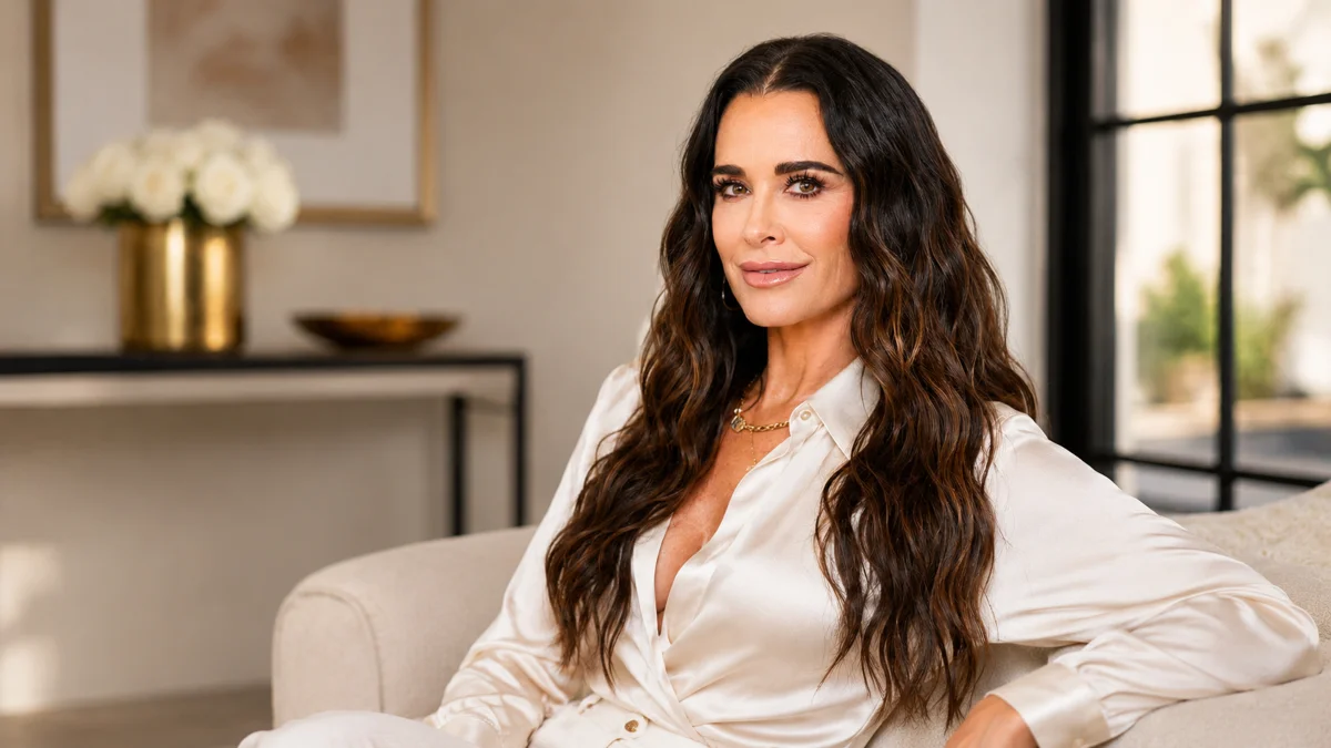 Kyle Richards RHOBH career portrait – Kyle Richards Net Worth