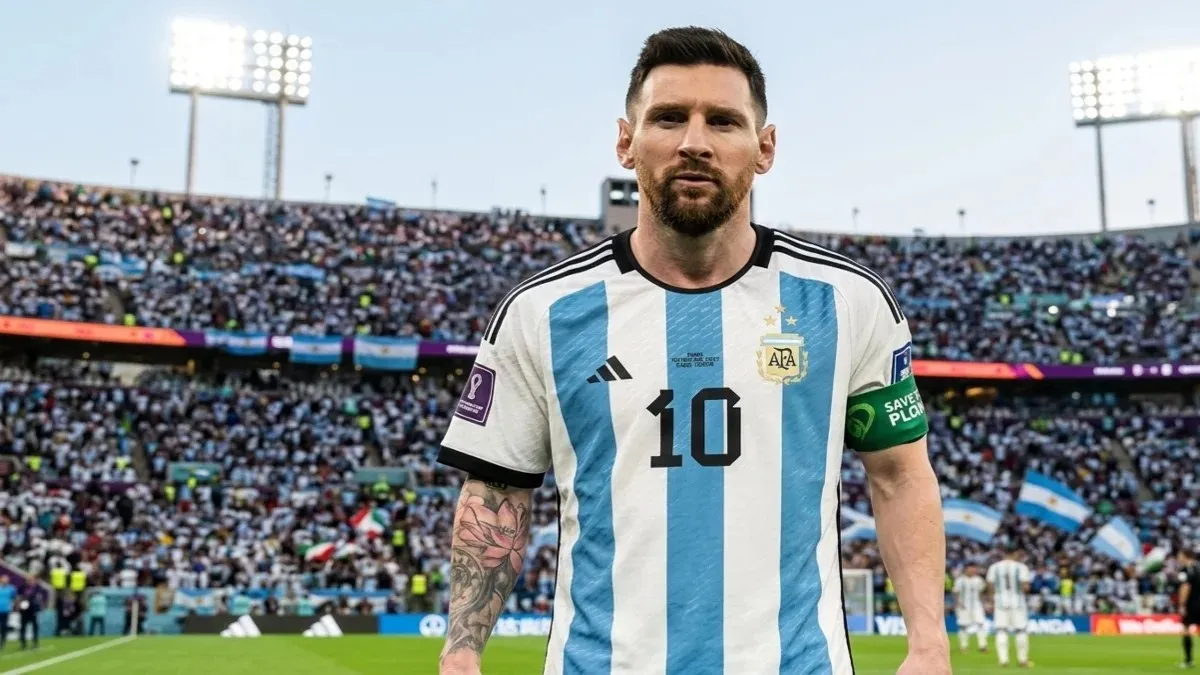 Young Lionel Messi on the pitch during his early FC Barcelona career, representing the foundation of his soccer success and Messi Net Worth.