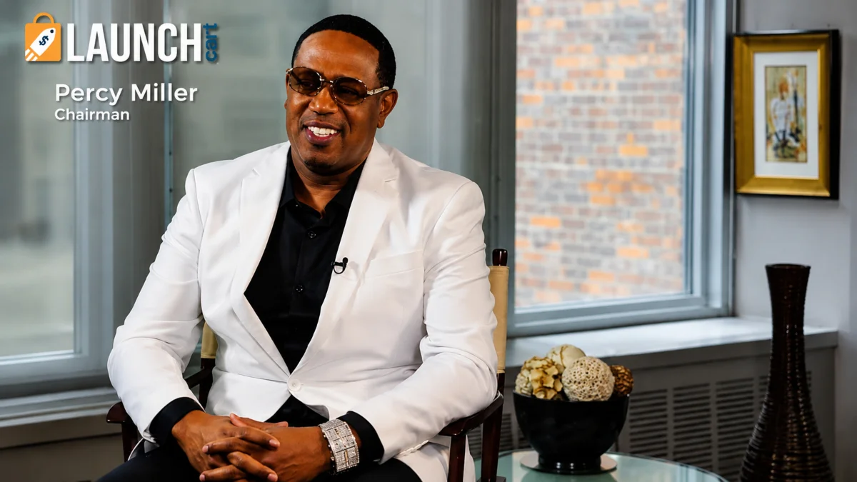 Master P Net Worth: Master P (Percy Miller) during an exclusive interview discussing his business success, entrepreneurial journey, and career achievements.