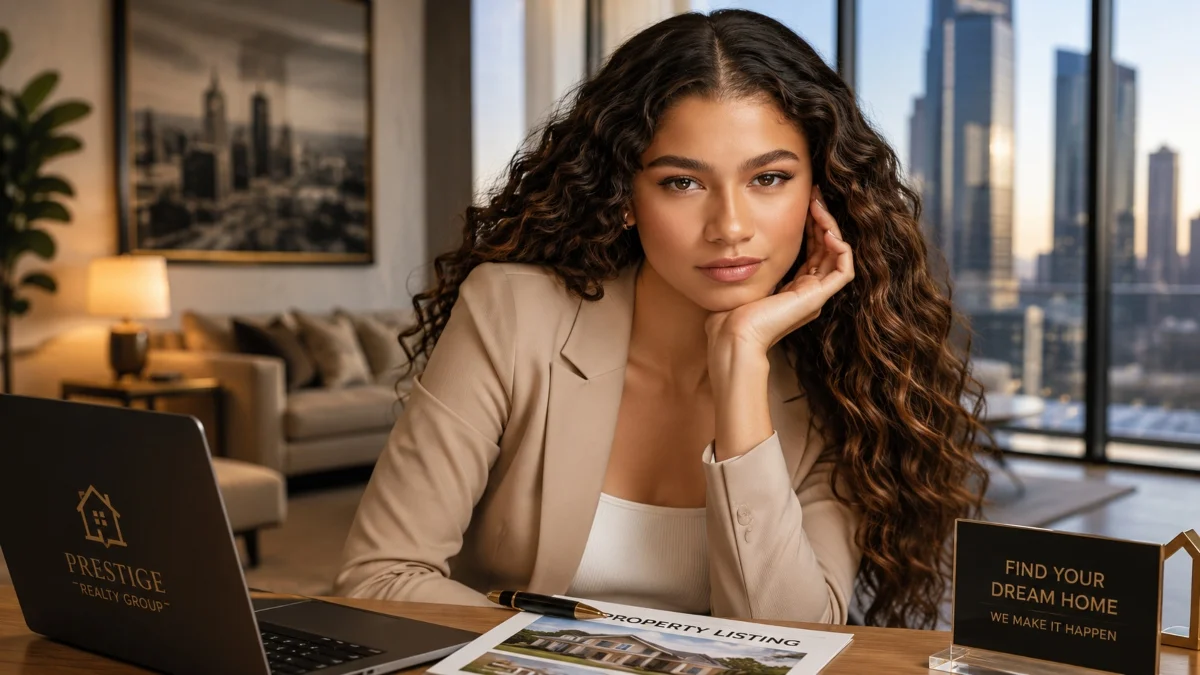 Zendaya Net Worth – Zendaya representing luxury real estate investments and high-value property ownership, highlighting her wealth, successful career, and financial growth.