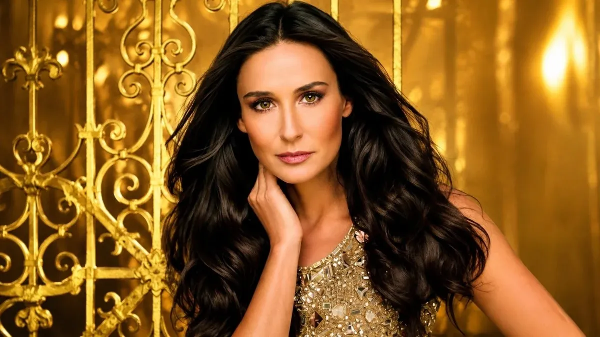 Early photo of Demi Moore before her Hollywood fame, featured in an article about Demi Moore Net Worth, her early career, rise to success, and wealth.