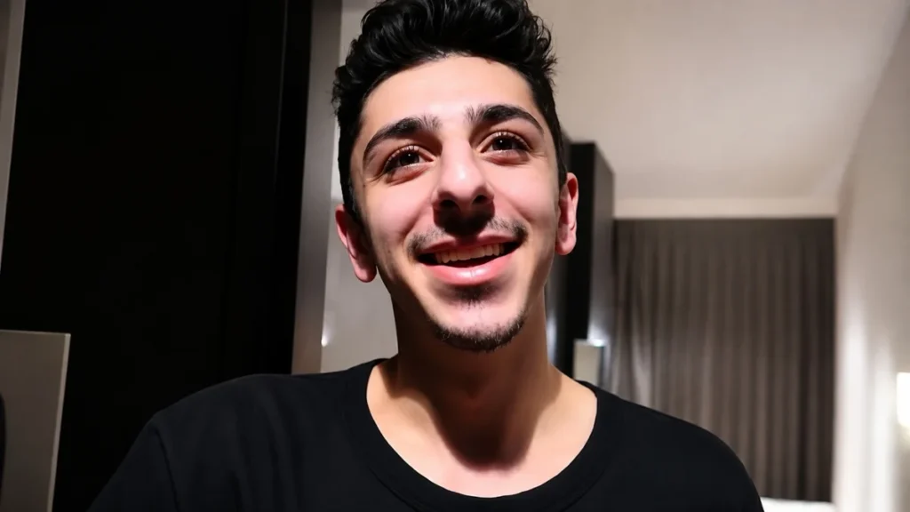 Faze Rug smiling in a close-up portrait for an article about Faze Rug Net Worth, YouTube career, earnings, and financial success.