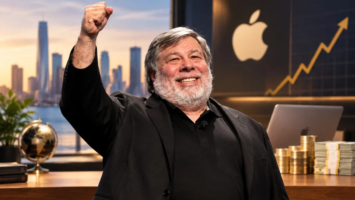 Steve Wozniak Net Worth showing his wealth and financial success during his career.