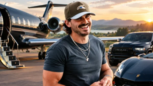 Tucker Wetmore Net Worth luxury lifestyle with private jet and luxury cars